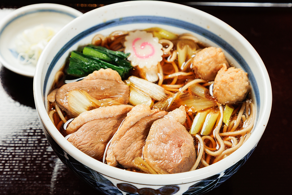 合鴨南ばんそば