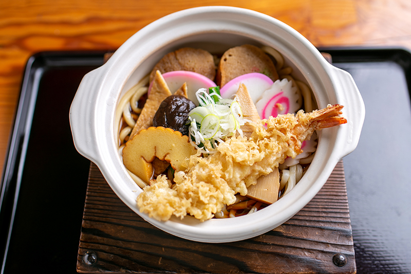 鍋焼きうどん（上）